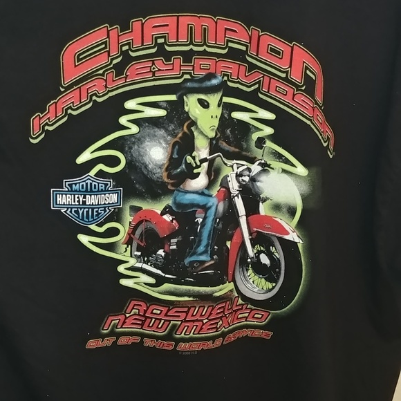 Vintage Harleydavidson Roswell Alien 